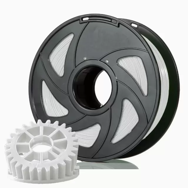 White PLA Filament – High-Quality 3D Printer Filament