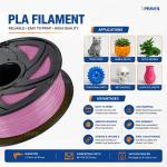 PINK PLA Filament for 3D Printer – Premium Quality