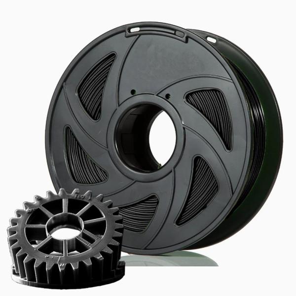 BLACK PLA Filament for 3D Printer