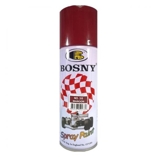 Bosny 38 Maroon Spray Paint (400ml)